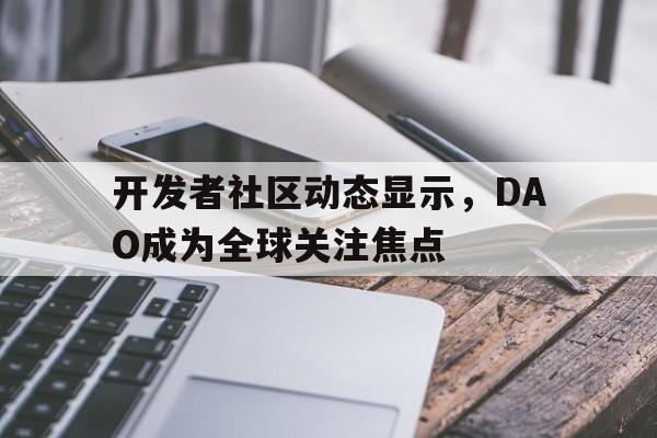 开云app下载开发者社区动态显示，DAO成为全球关注焦点的简单介绍