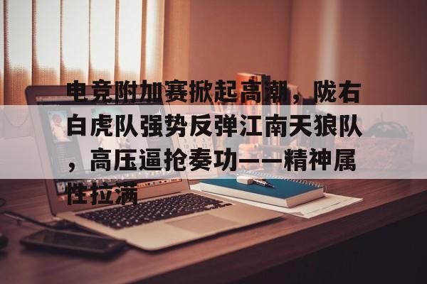 开元棋牌电竞附加赛掀起高潮，陇右白虎队强势反弹江南天狼队，高压逼抢奏功——精神属性拉满